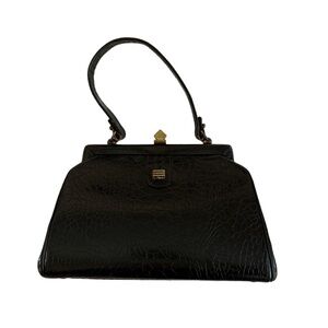 Vintage Structured Leather Purse